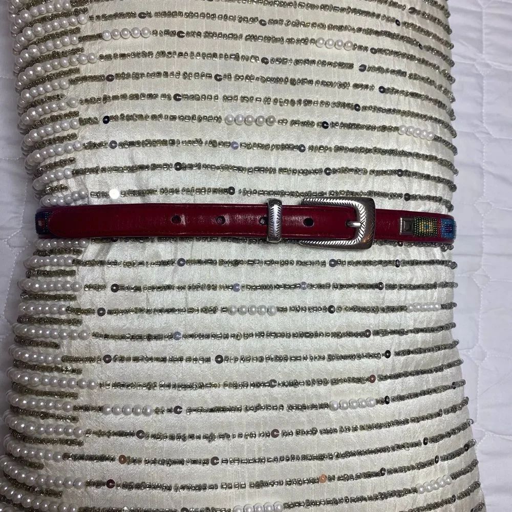 Brighton beaded belt, L 35 inch